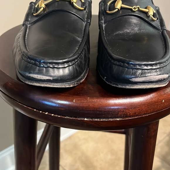 Black Gucci Horsebit Loafers - Picture 5 of 13